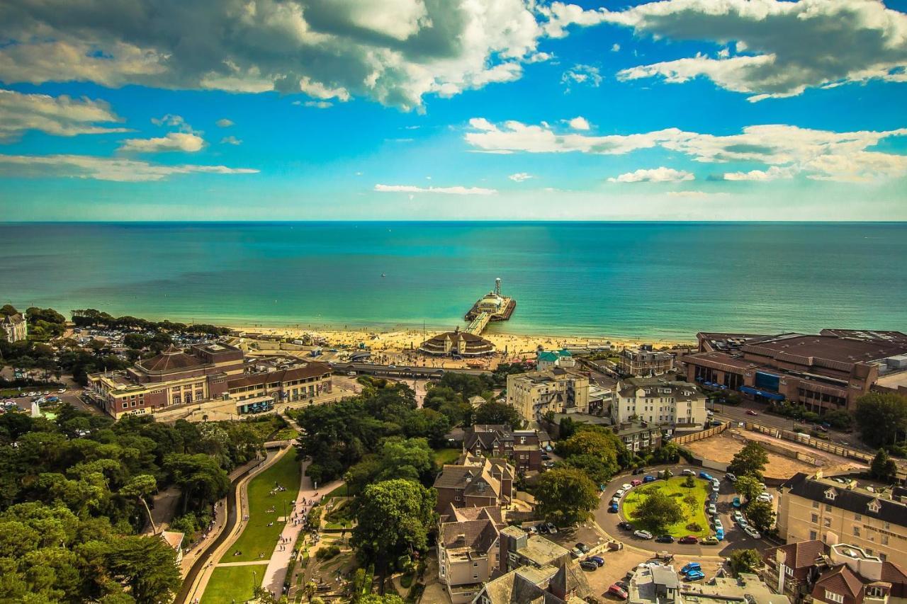 Luxury 3 Bedroom Apartment Close To Beach, Bournemouth & Meyrick Park מראה חיצוני תמונה